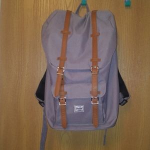 Gray Herschel Supply Company backpack